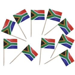 RPA flaga wykałaczki z flagą pikery Republika Południowej Afryki